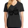 Ladies Core Cotton V Neck Tee Thumbnail