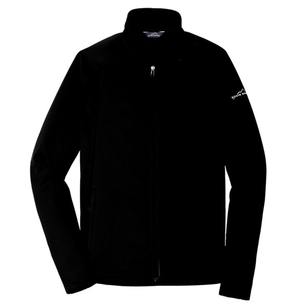 Custom No Minimum Eddie Bauer Trail Soft Shell Jacket EB52 Front View