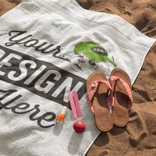 Beach Towel - full color Sublimation Print Thumbnail