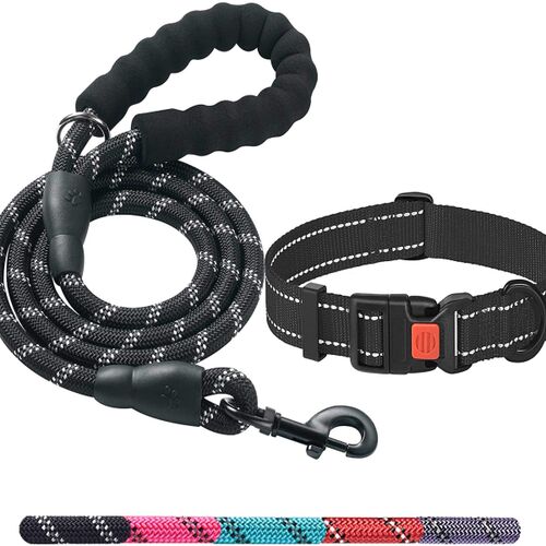 Ladoogo Heavy Duty Dog Leash/Collar  Thumbnail