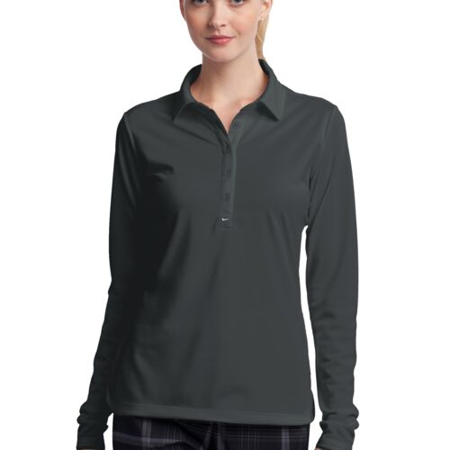 Ladies Long Sleeve Dri FIT Stretch Tech Polo Thumbnail