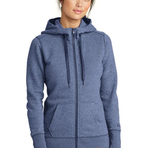 Ladies French Terry Full Zip Hoodie Thumbnail
