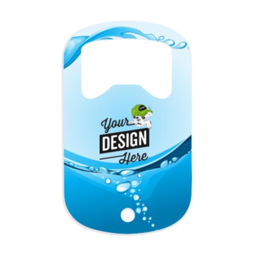 STAINLESS STEEL 1.2" X 2" FULL COLOR BOTTLE OPENER (2-Pack) Thumbnail