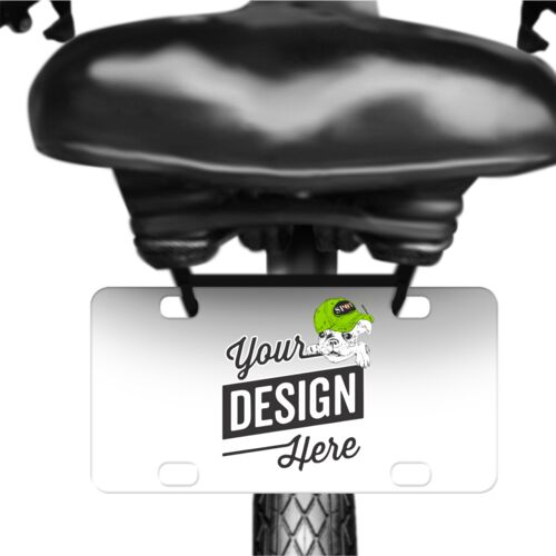 Bike Plate - Custom Full Color Printed Thumbnail