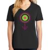 Ladies Core Cotton V Neck Tee Thumbnail